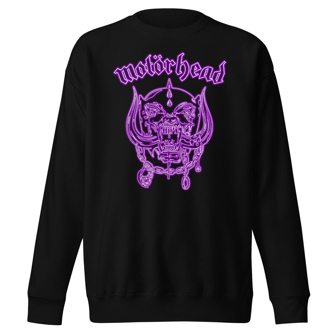 Motorhead - Neon Purple Warpig Sweatshirt