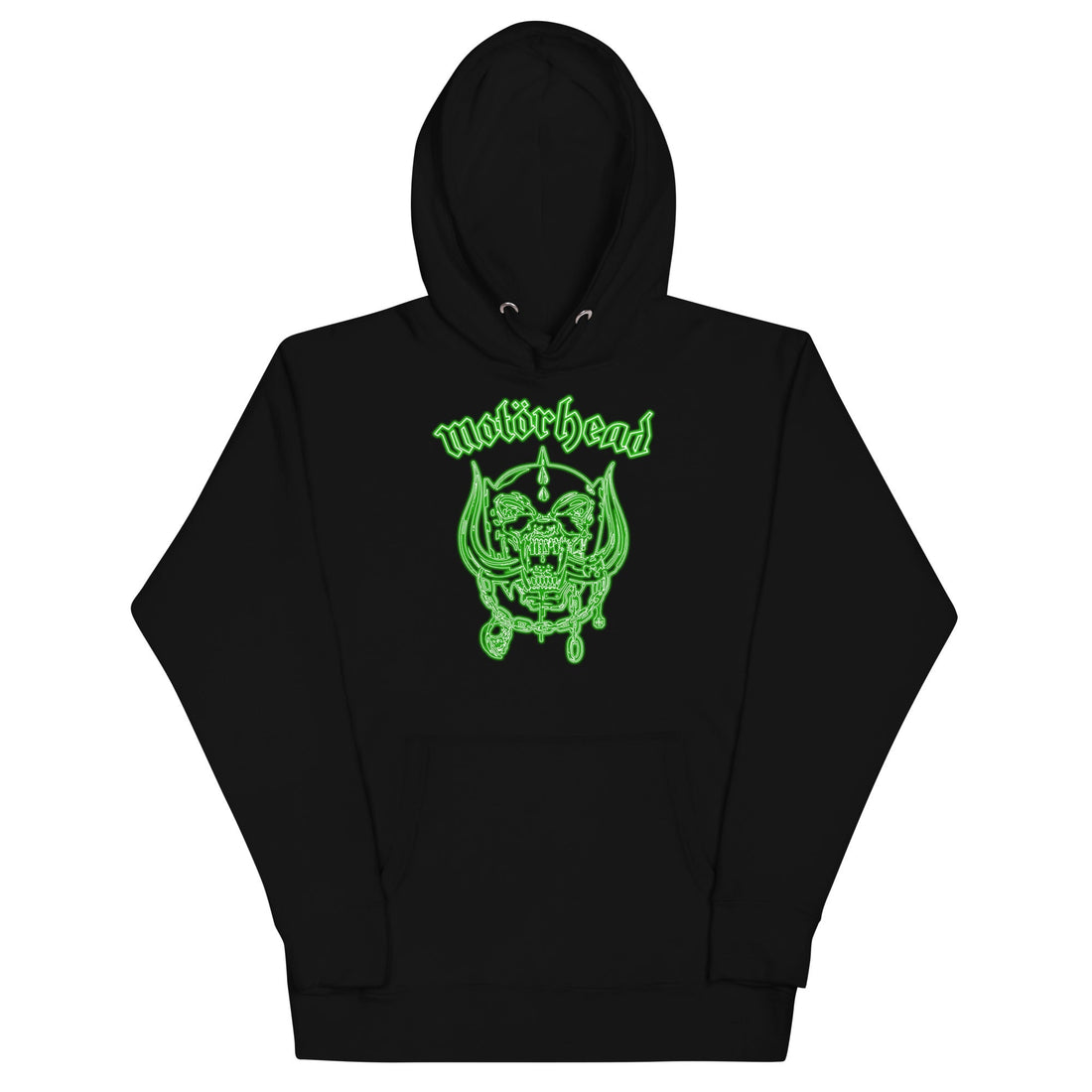 Motorhead - Neon Green Warpig Hoodie