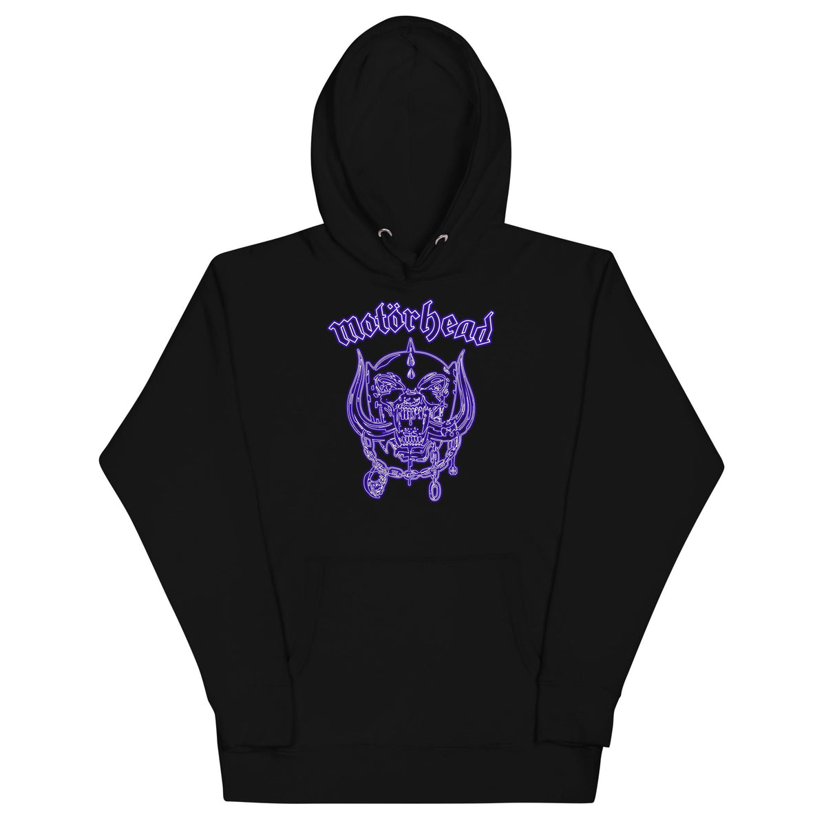 Motorhead - Neon Blue Warpig Hoodie