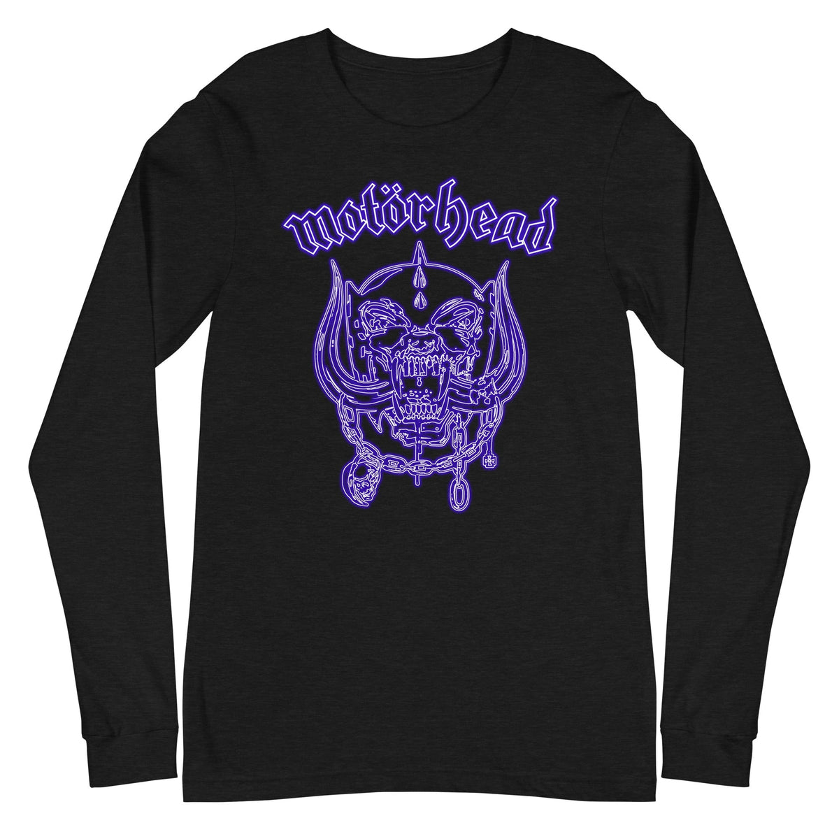 Motorhead - Neon Blue Warpig Long Sleeve T-Shirt
