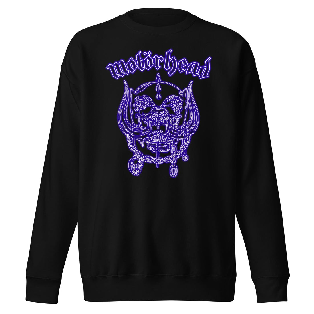 Motorhead - Neon Blue Warpig Sweatshirt