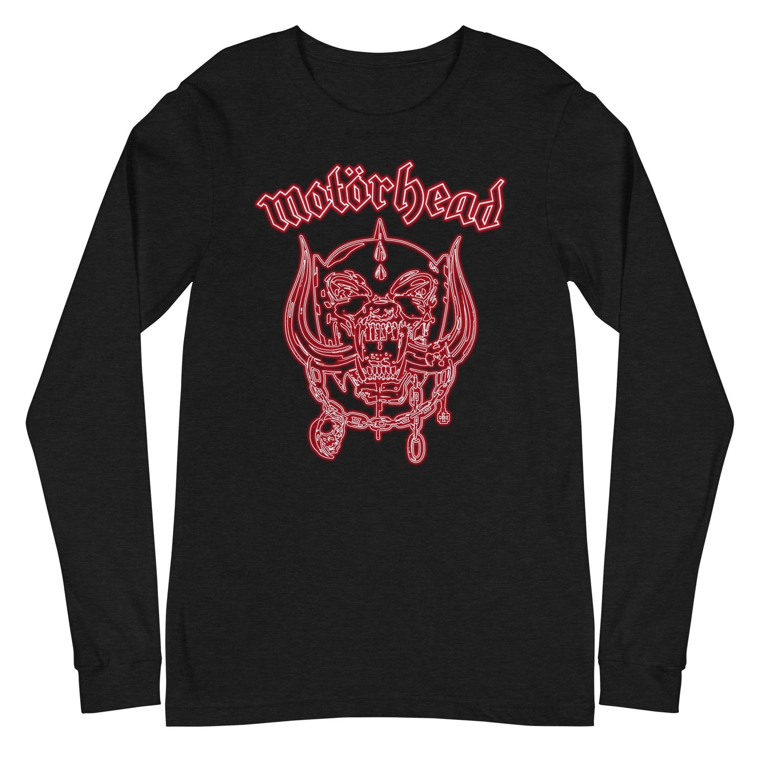 Motorhead - Neon Red Warpig Long Sleeve T-Shirt