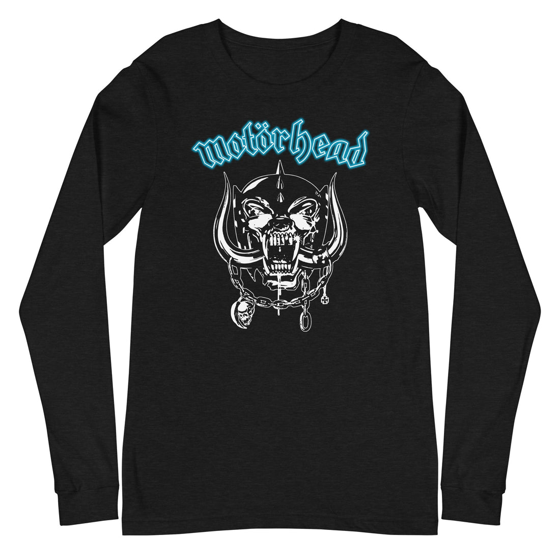 Motorhead - Teal Logo Long Sleeve T-Shirt