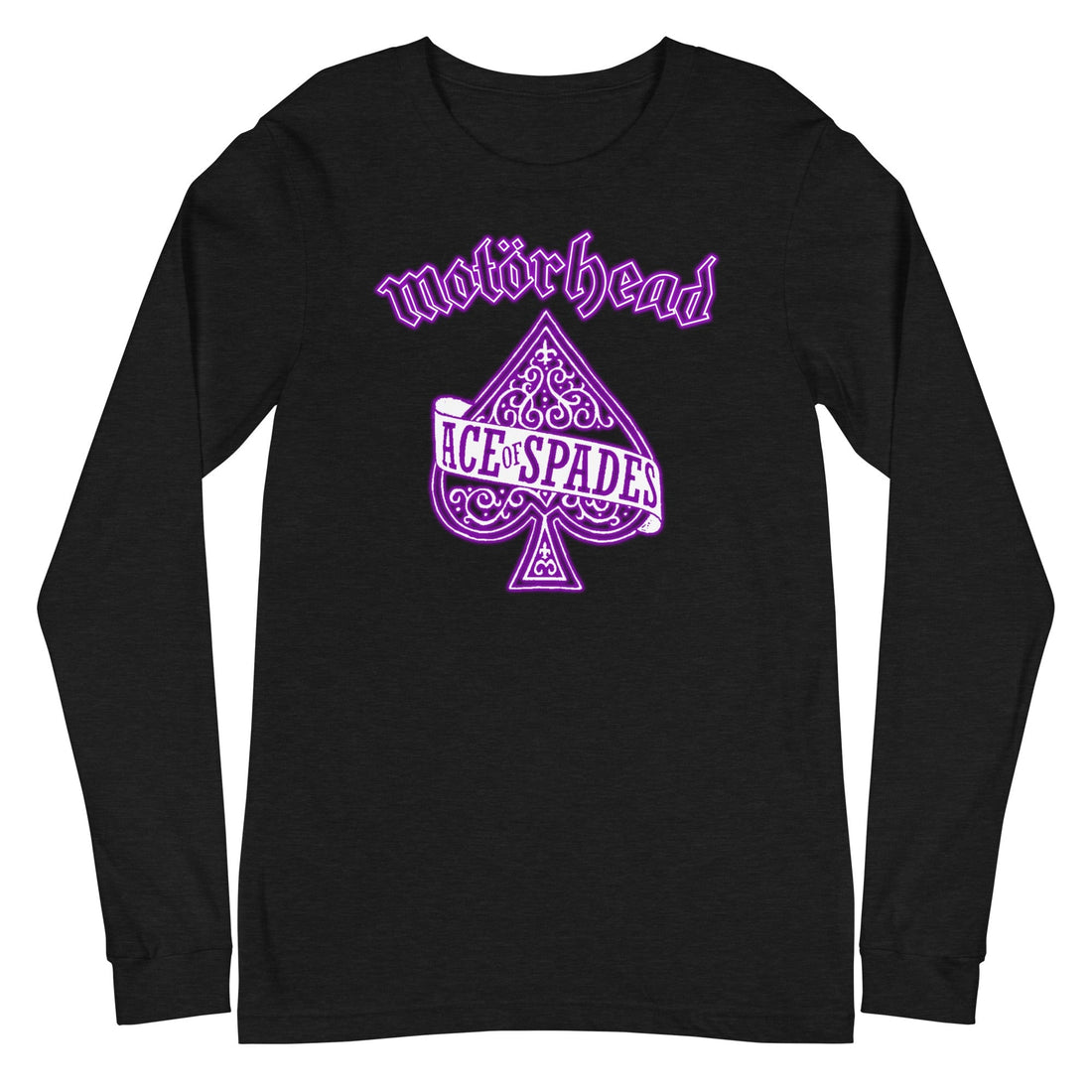 Motorhead - Purple Ace Long Sleeve T-Shirt