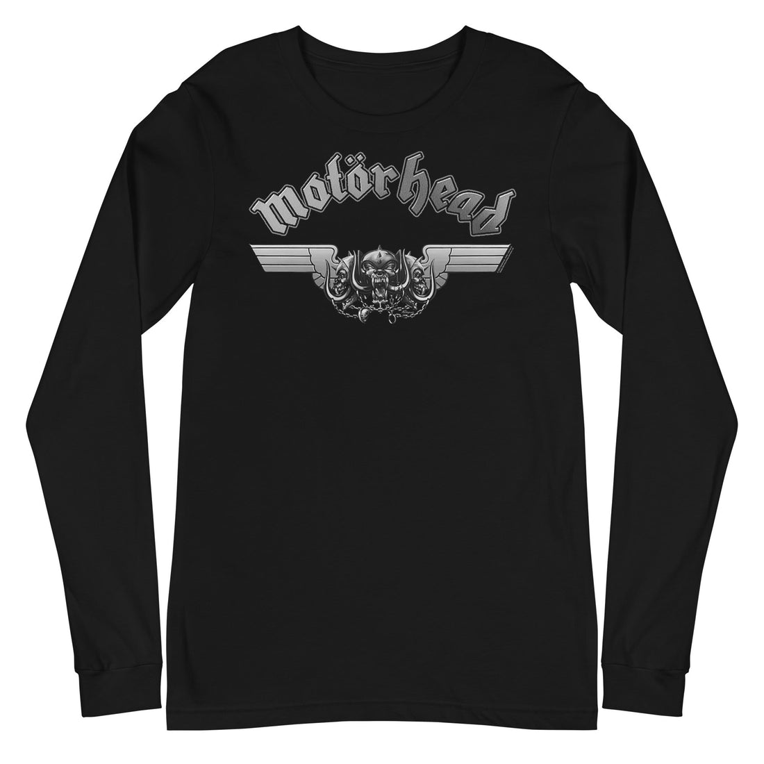 Motorhead - Steel Logo Long Sleeve T-Shirt