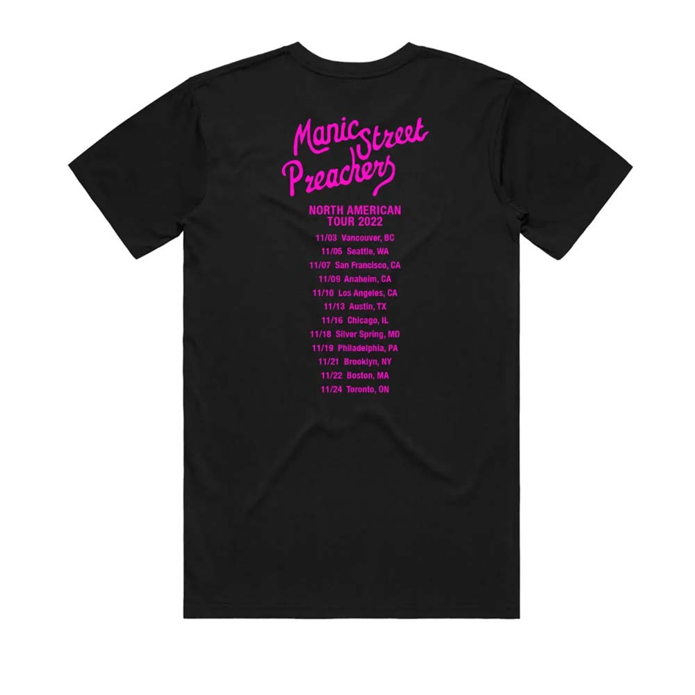 MANIC STREET PREACHERS Powerful T-Shirt, Stay Beautiful Tour