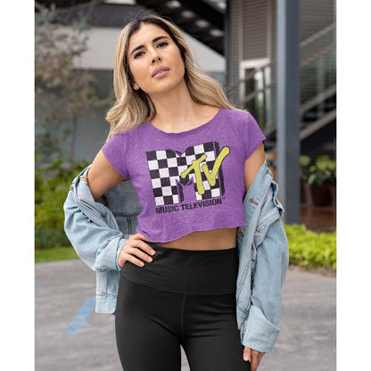 MTV Eye-Catching CROP, Checkered