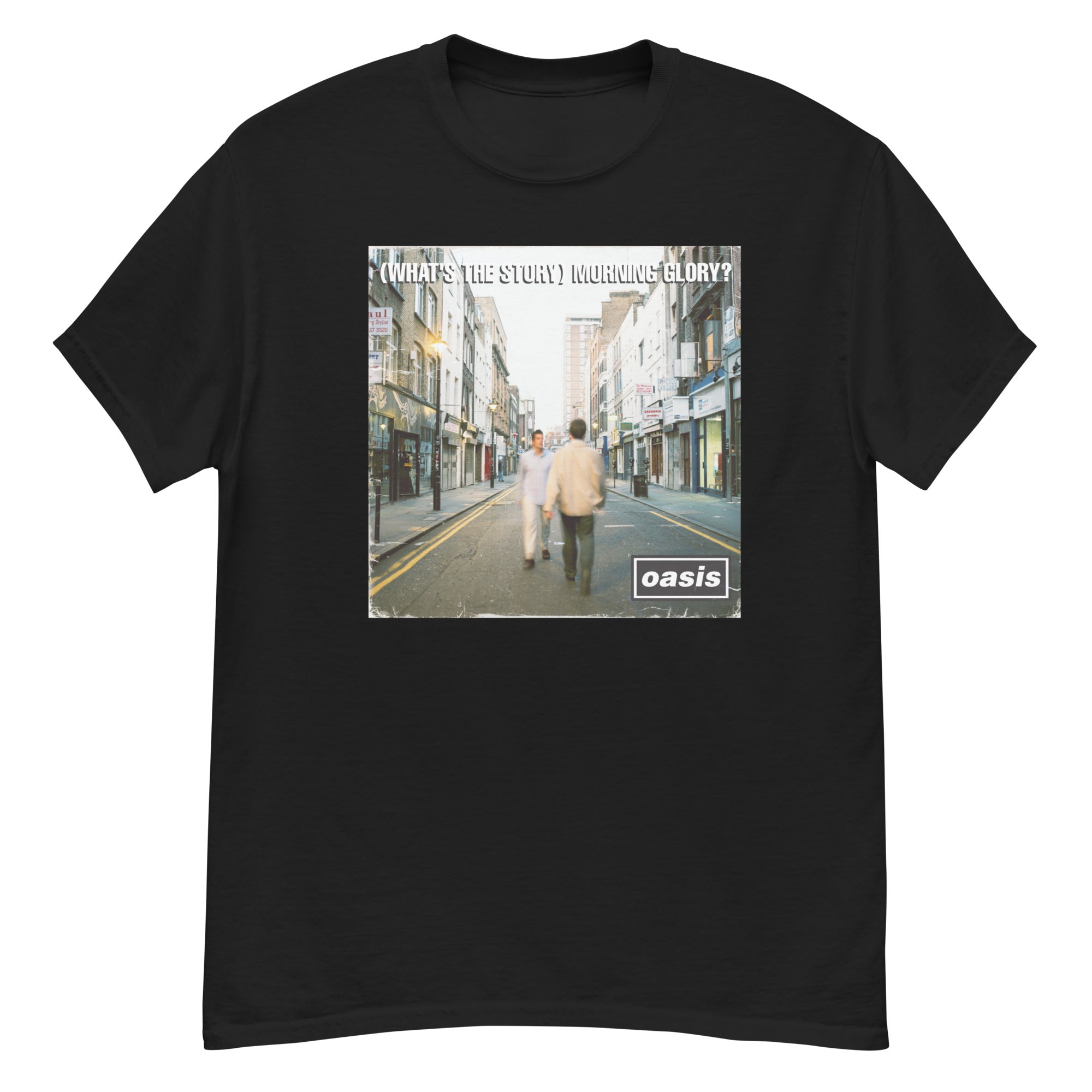 UK限定◆ oasis Morning Glory オフィシャルTシャツ　L Oasis Whats the Story Morning Glory T-Shirt – Authentic Band Merch