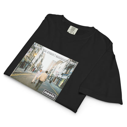 Oasis Whats the Story Morning Glory Mineral Wash Womens Crop Top