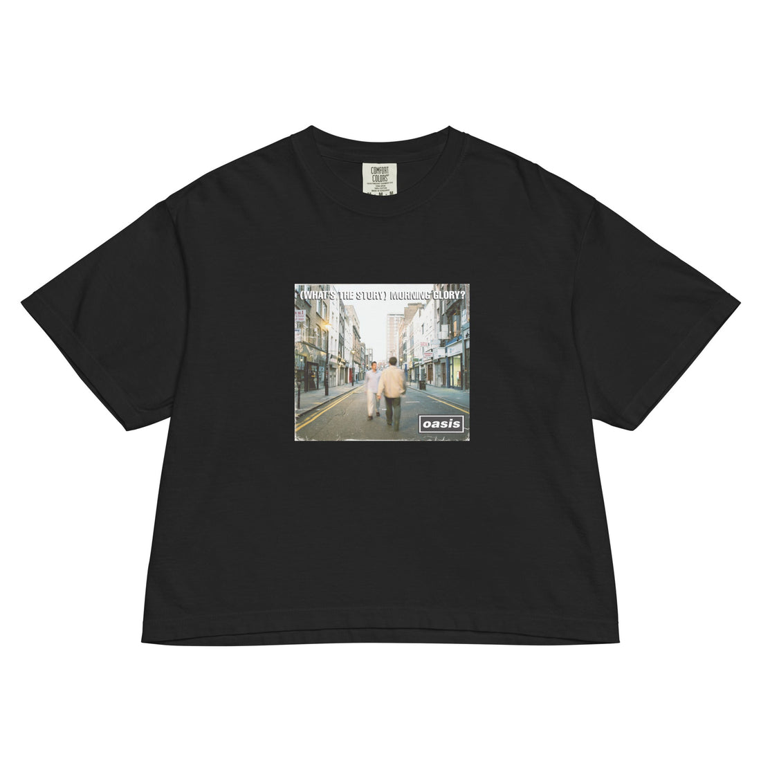 Oasis Whats the Story Morning Glory Mineral Wash Womens Crop Top