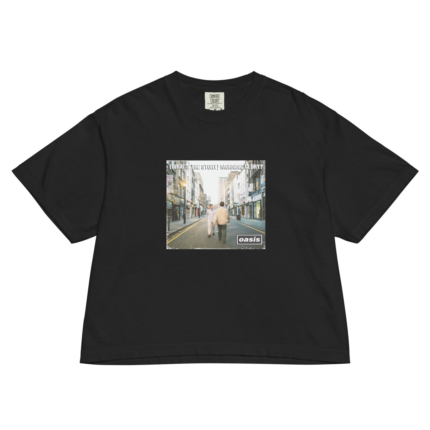 Oasis Whats the Story Morning Glory Mineral Wash Womens Crop Top