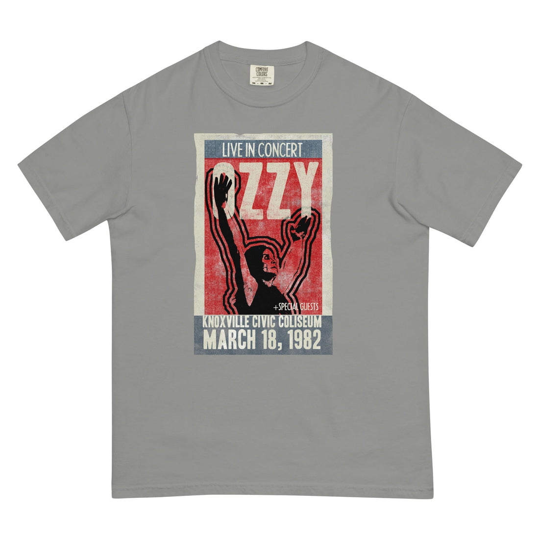 Ozzy Osbourne 1982 Knoxville Mineral Wash T-Shirt