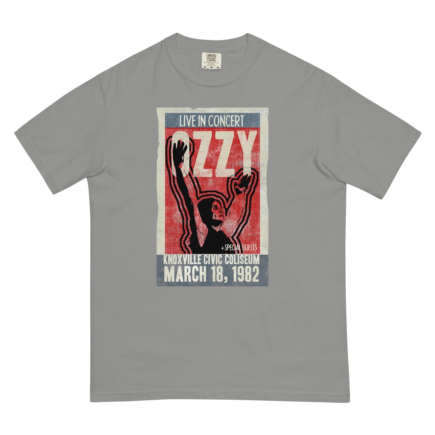 Ozzy Osbourne 1982 Knoxville Mineral Wash T-Shirt