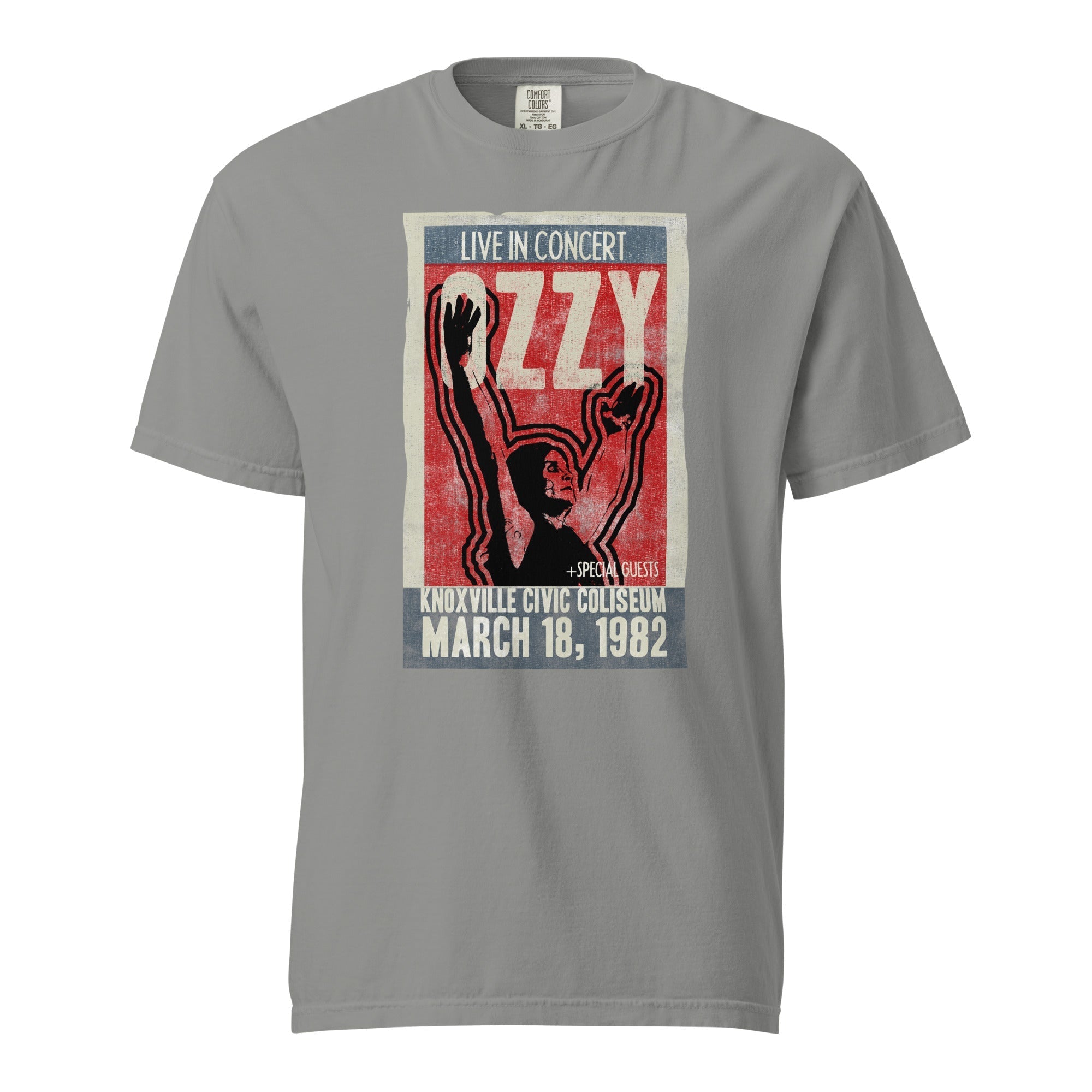 Ozzy Osbourne 1982 Knoxville Mineral Wash T-Shirt