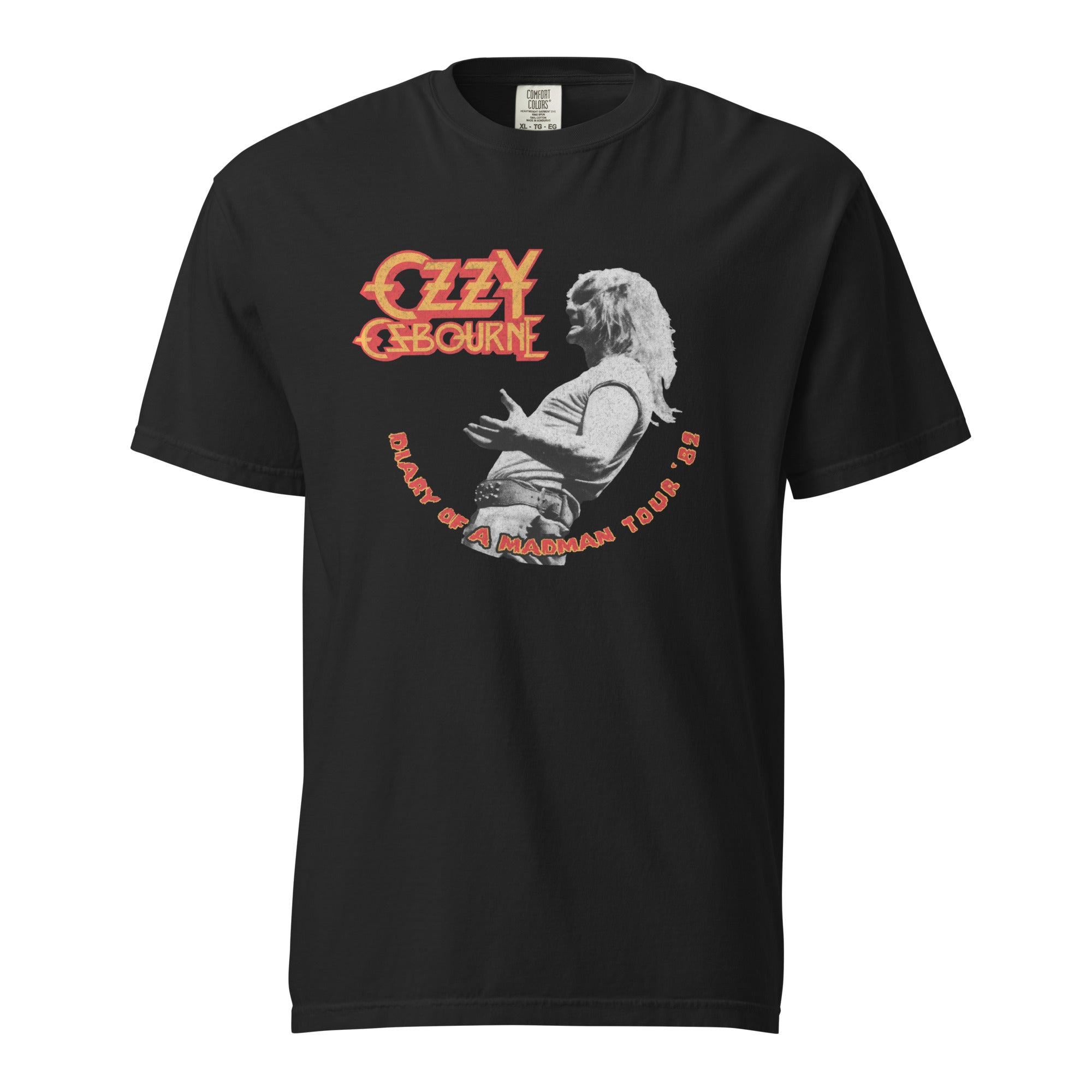 Ozzy Osbourne 82 Diary Tour Mineral Wash T-Shirt