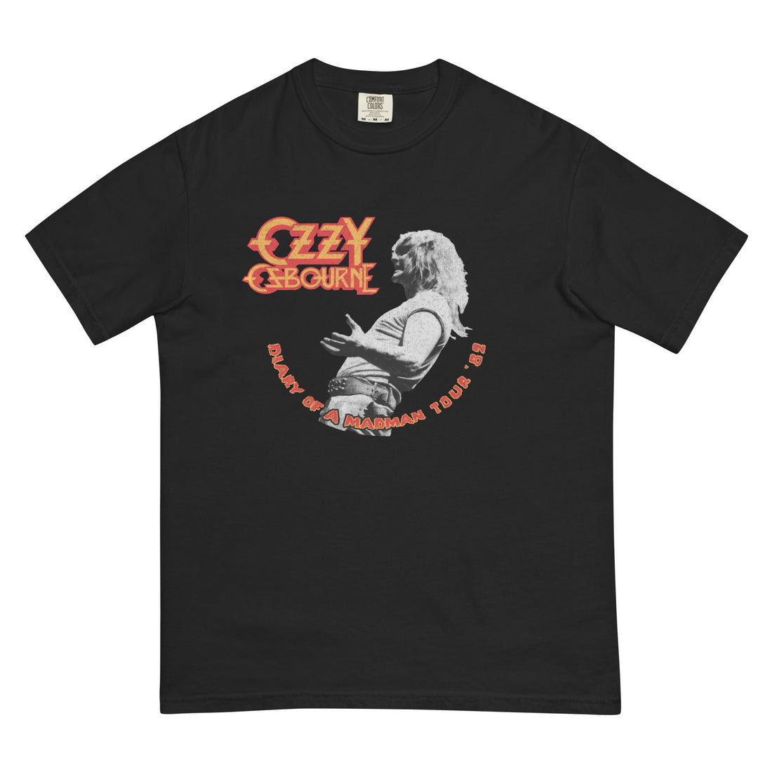 Ozzy Osbourne 82 Diary Tour Mineral Wash T-Shirt