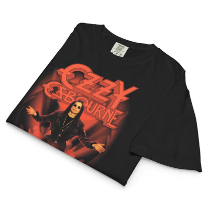Ozzy Osbourne Dreamer Mineral Wash Womens Crop Top
