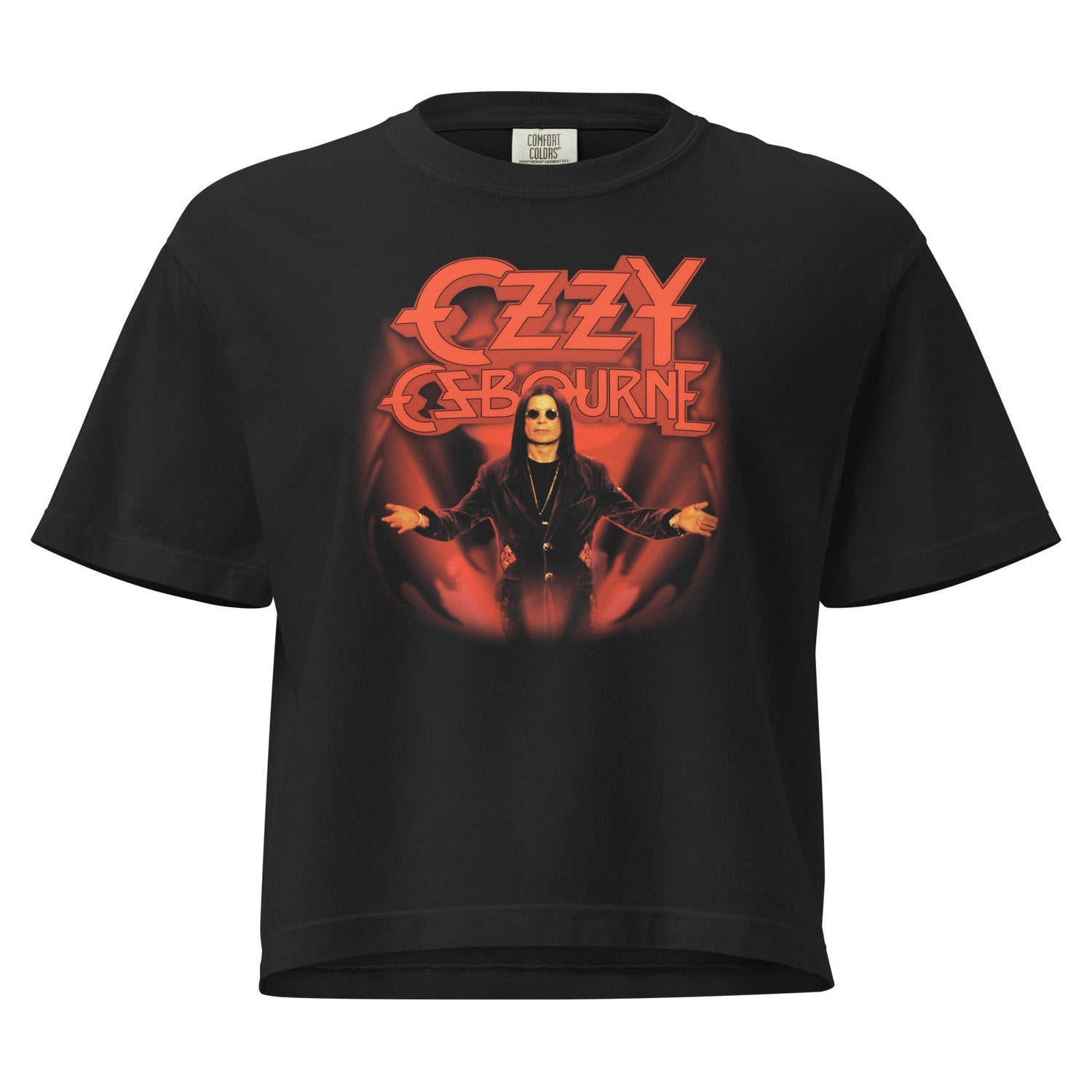 Ozzy Osbourne Dreamer Mineral Wash Womens Crop Top