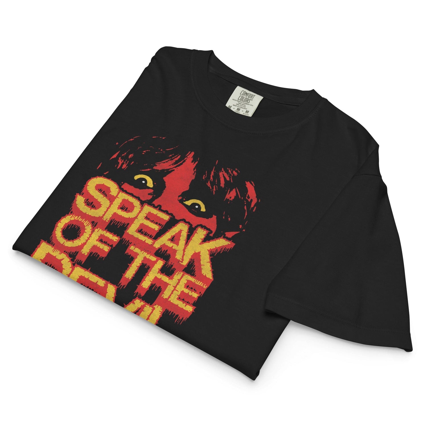 Ozzy Osbourne Speak of the Devil Vintage Mineral Wash Womens Crop Top