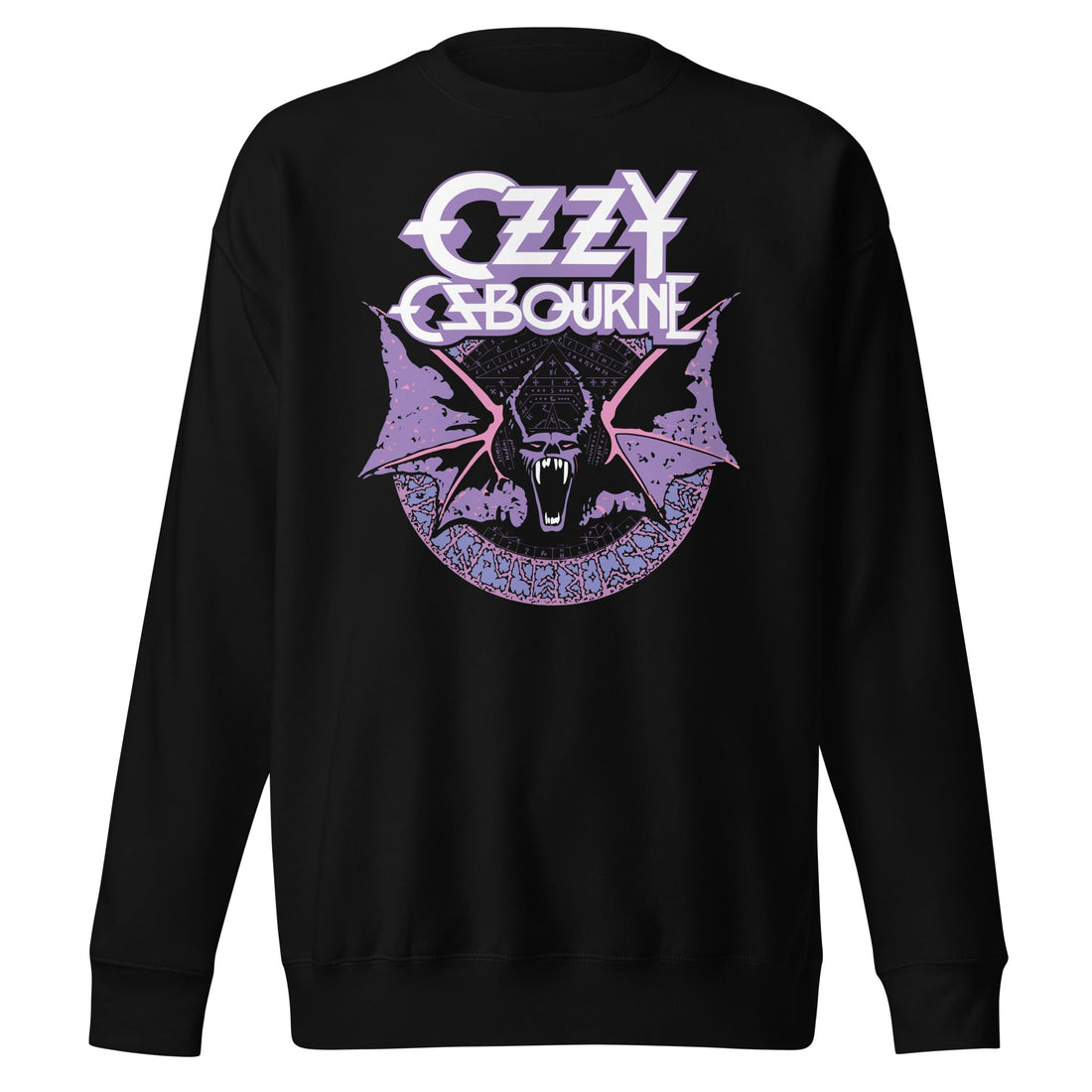 Ozzy Osbourne - Purple Bat Sweatshirt