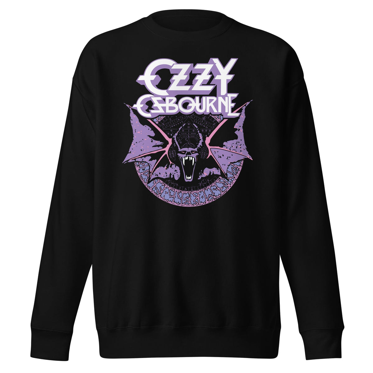 Ozzy Osbourne - Purple Bat Sweatshirt