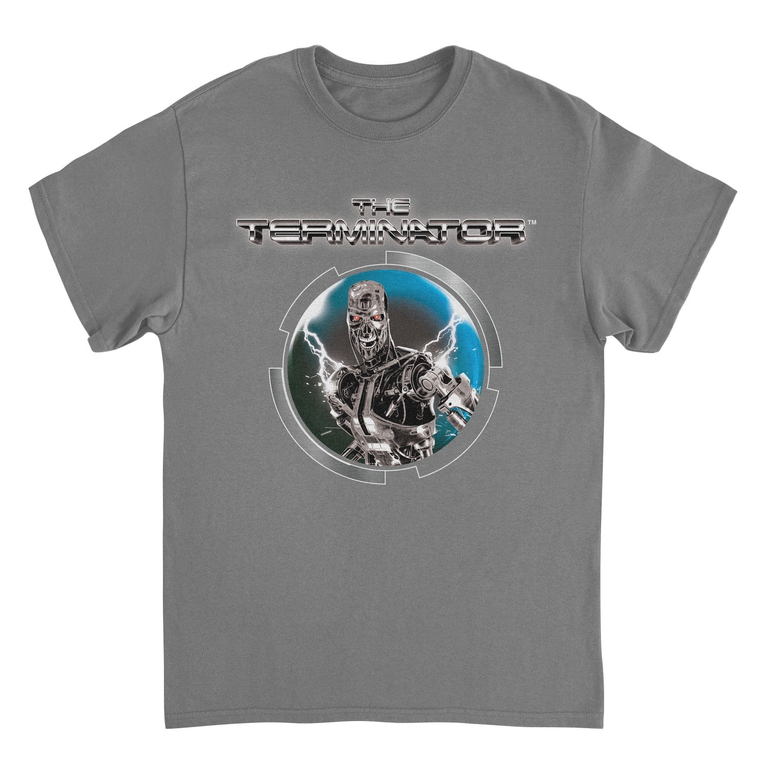 Terminator The Terminator Grey  T-Shirt