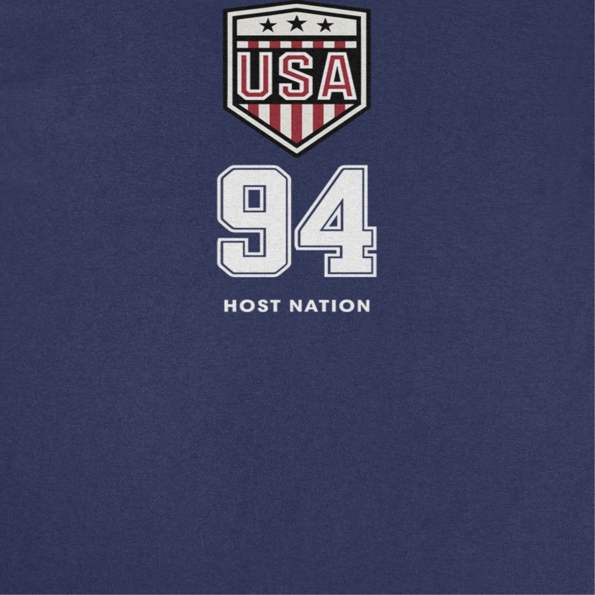 Toffs Retro Soccer Futbol USA Logo Navy T-Shirt