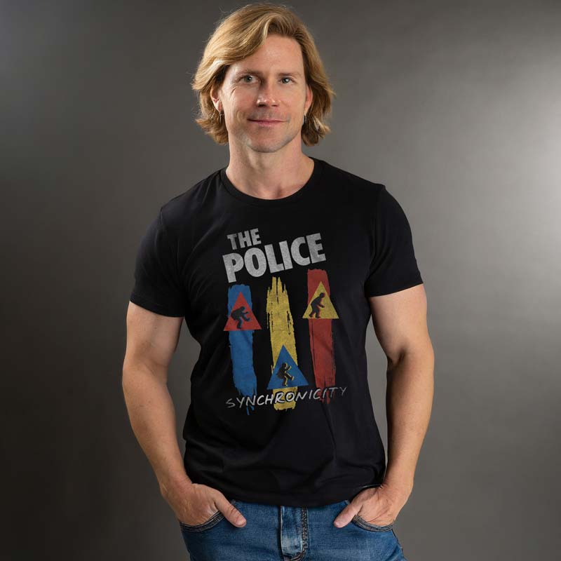 THE POLICE Eye-Catching T-Shirt, Synchronicity