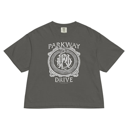 Parkway Drive Just Became It Mineral Wash Womens Crop Top