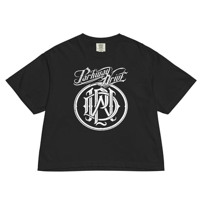 Parkway Drive PWD Mineral Wash Womens Crop Top