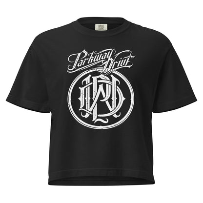 Parkway Drive PWD Mineral Wash Womens Crop Top