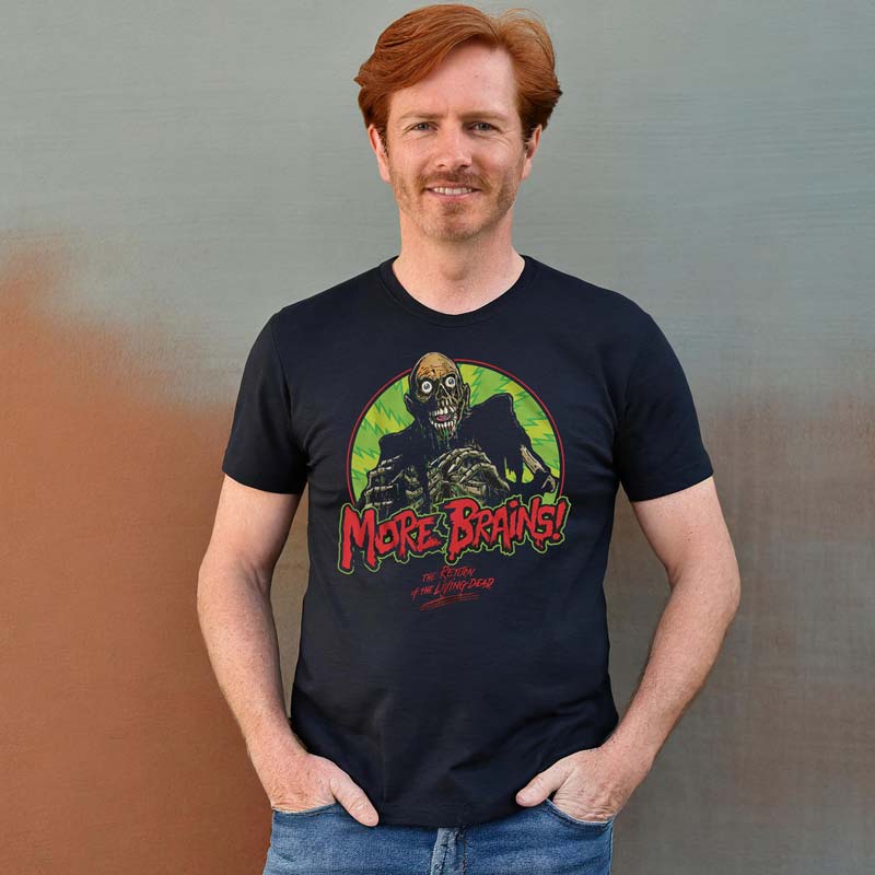 RETURN OF THE LIVING DEAD T-Shirt, More Brains