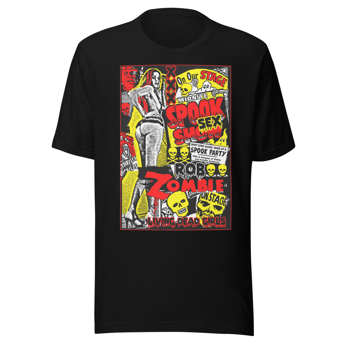 Rob Zombie Spook Shop Jumbo Print T-Shirt