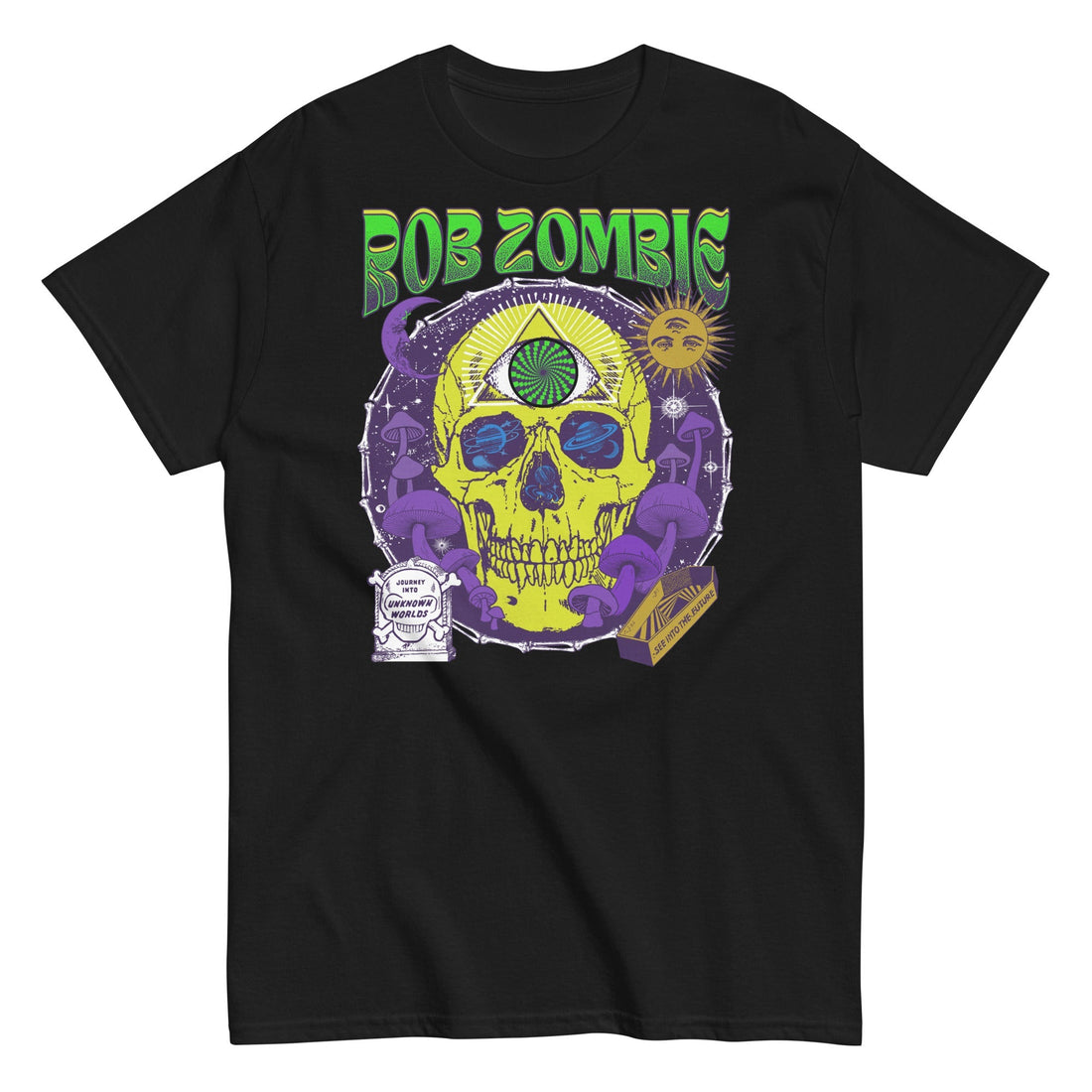 Rob Zombie - Yellow Skull T-Shirt