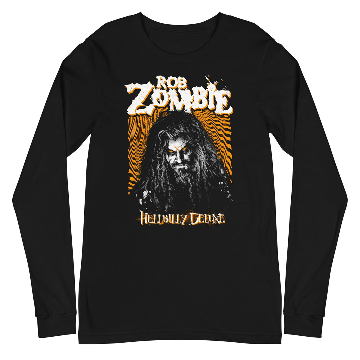 Rob Zombie - Hellbilly Orange Long Sleeve T-Shirt