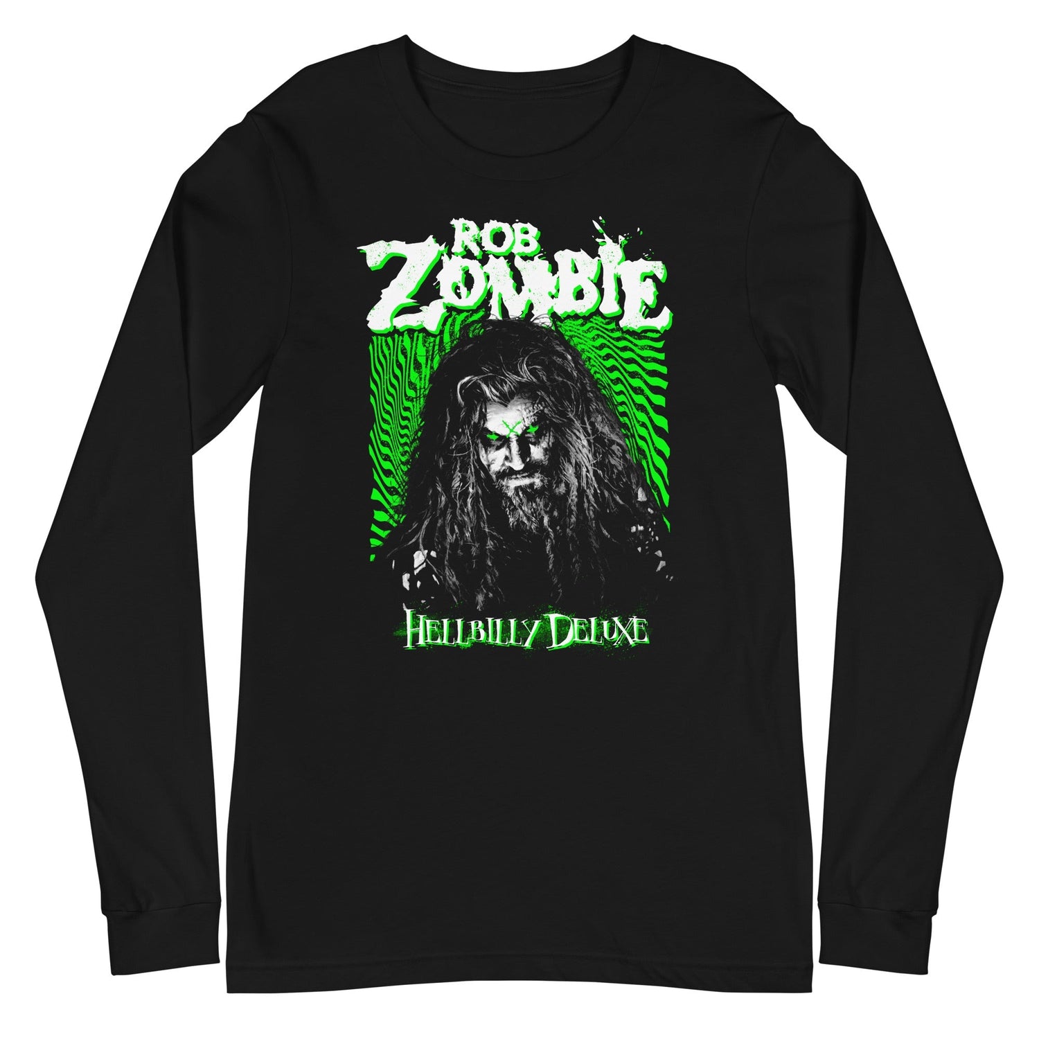 Rob Zombie - Hellbilly Green Long Sleeve T-Shirt
