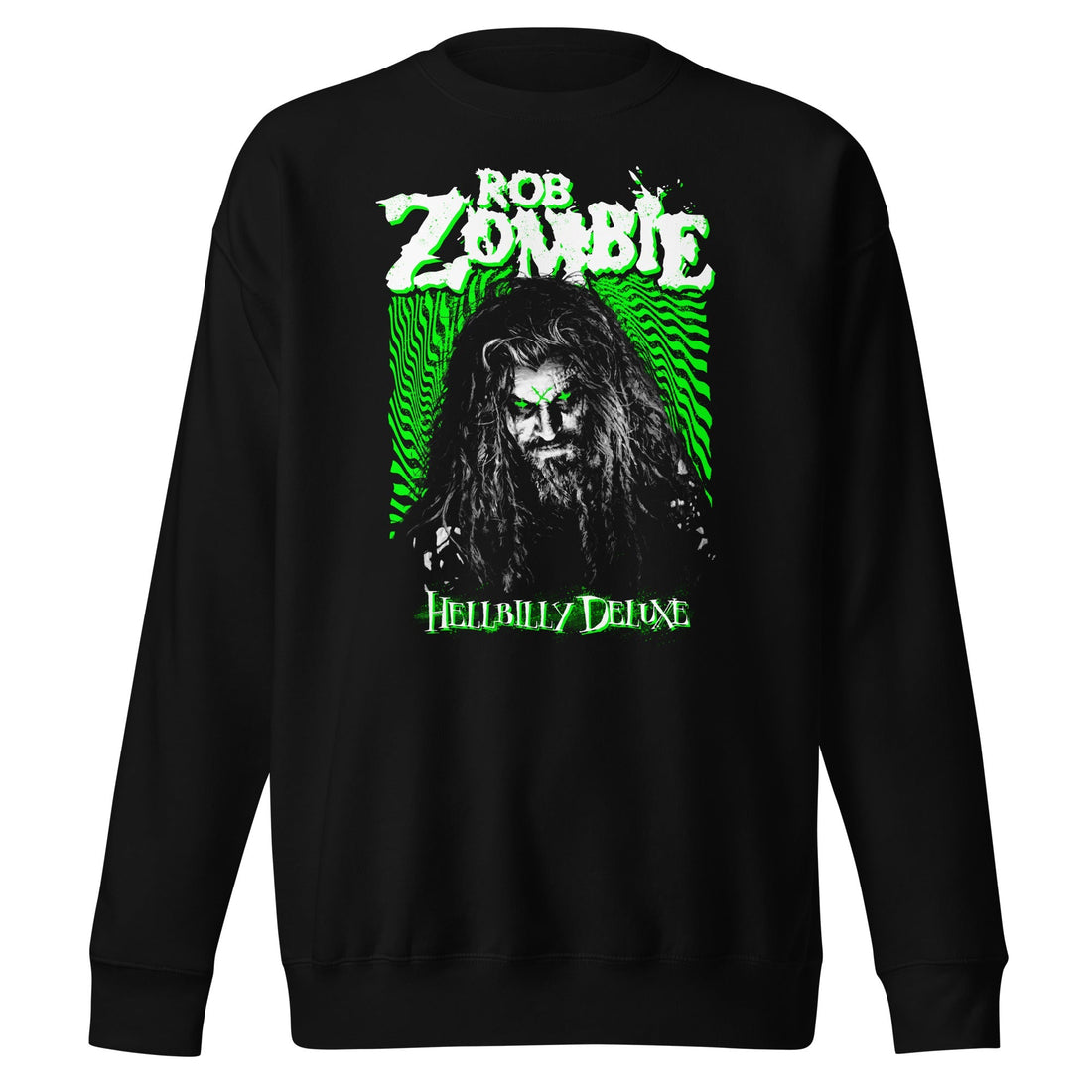 Rob Zombie - Hellbilly Green Sweatshirt