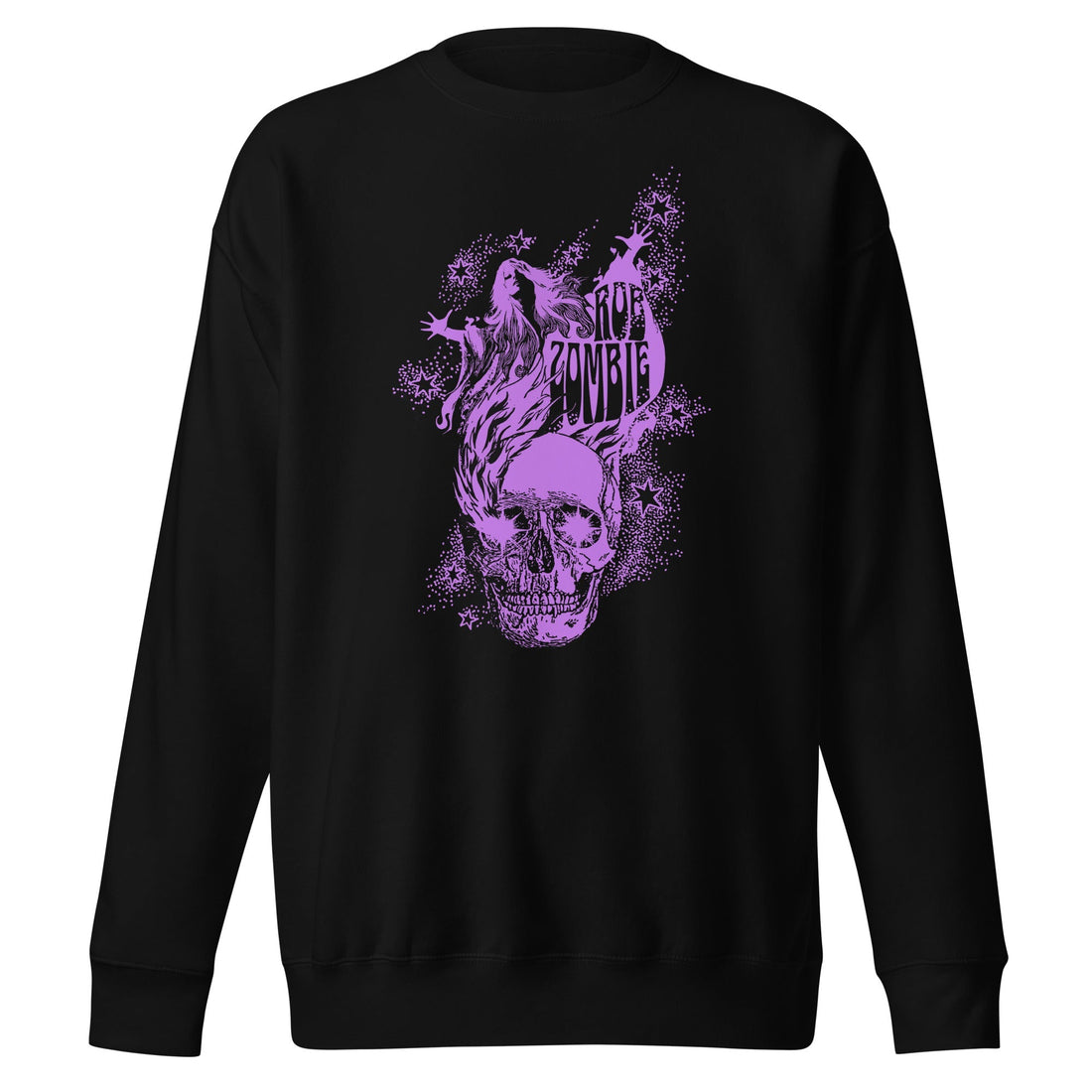 Rob Zombie - Purple Skull Sweatshirt