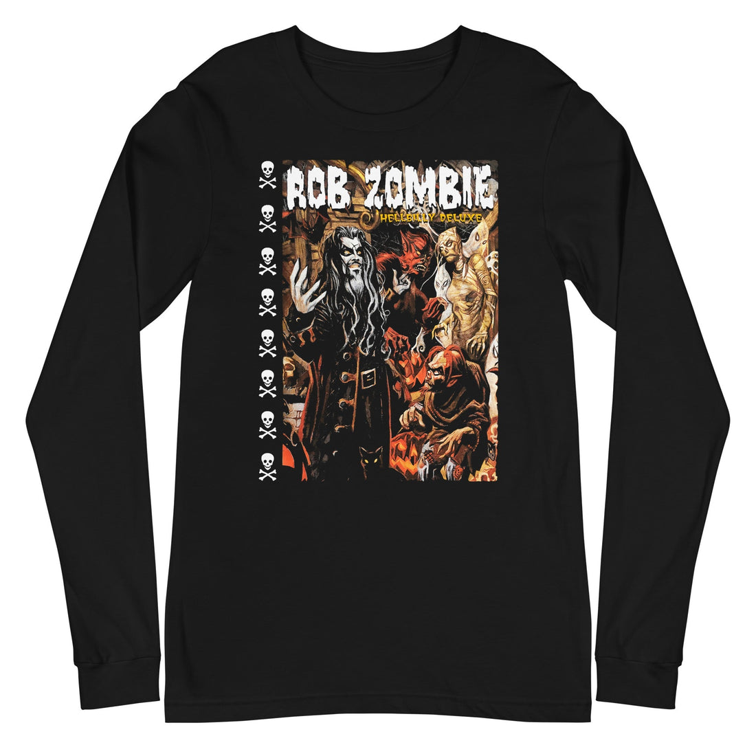 Rob Zombie - Hellbilly Mural Long Sleeve T-Shirt