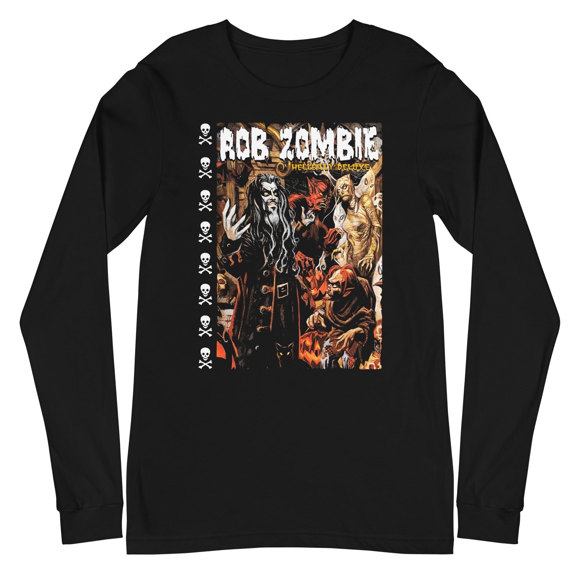 Rob Zombie - Hellbilly Mural Long Sleeve T-Shirt