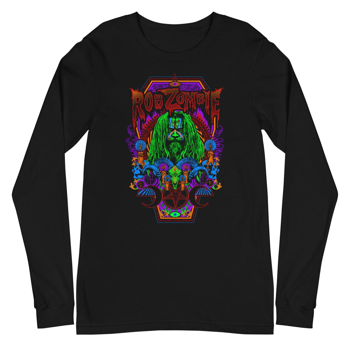 Rob Zombie - Psychedelic Long Sleeve T-Shirt