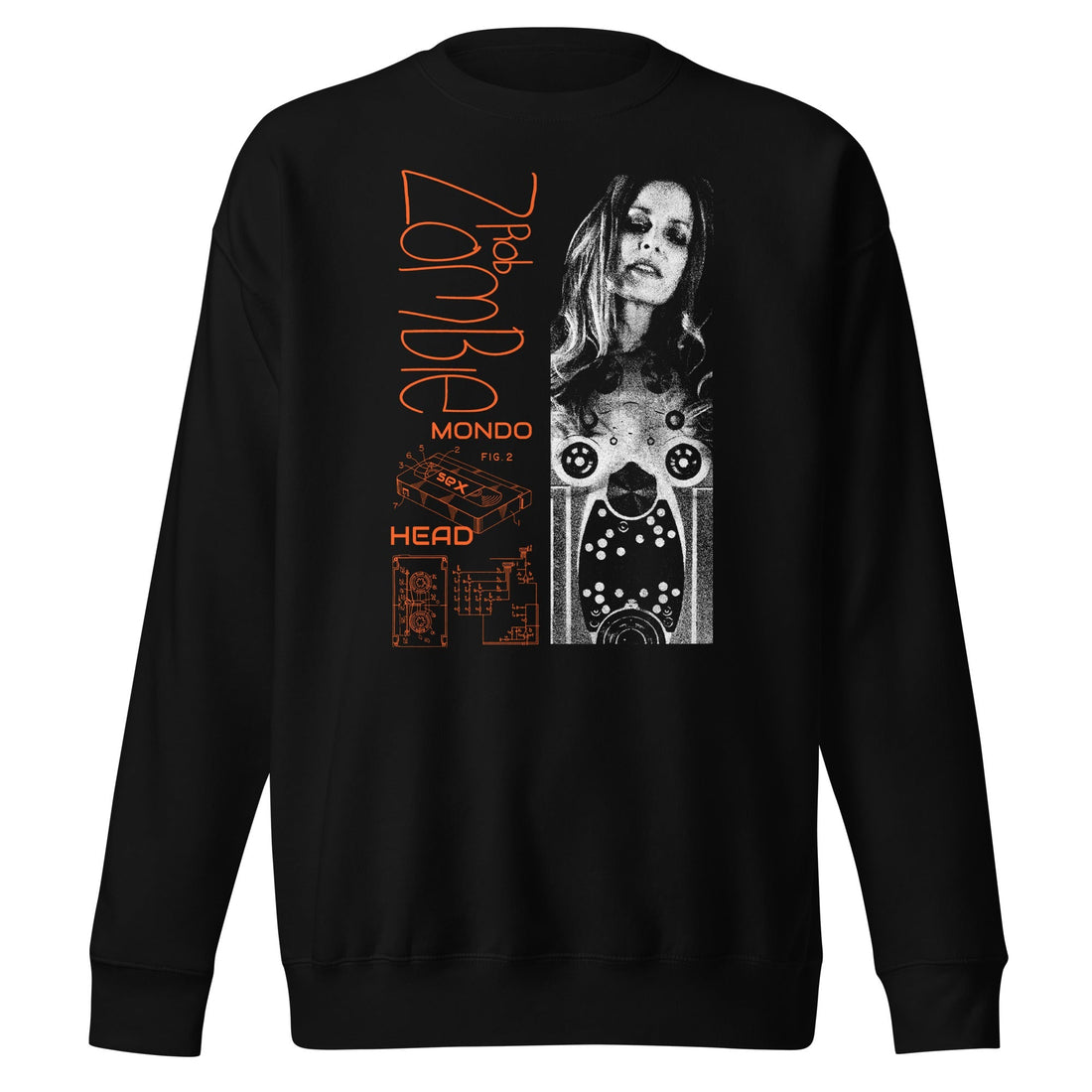 Rob Zombie - Mondo Head Sweatshirt