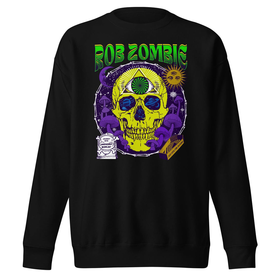 Rob Zombie - Yellow Skull Sweatshirt