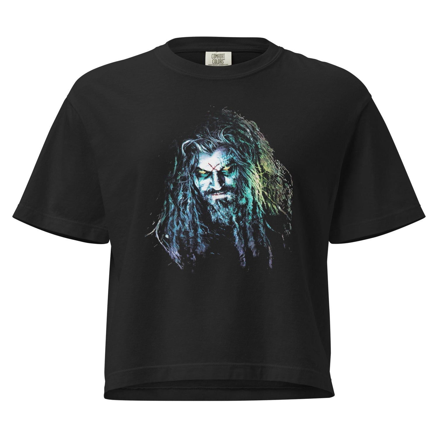 Rob Zombie Vintage 2004 Mineral Wash Womens Crop Top
