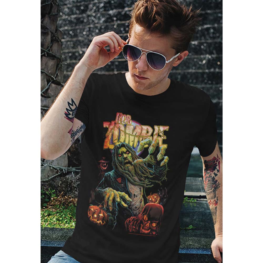 ROB ZOMBIE Eye-Catching T-Shirt, Halloween