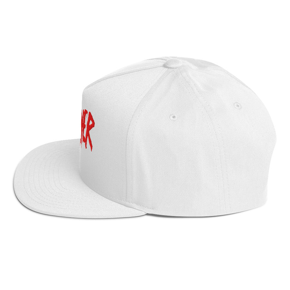 Slayer Embroidered Logo Snapback Hat