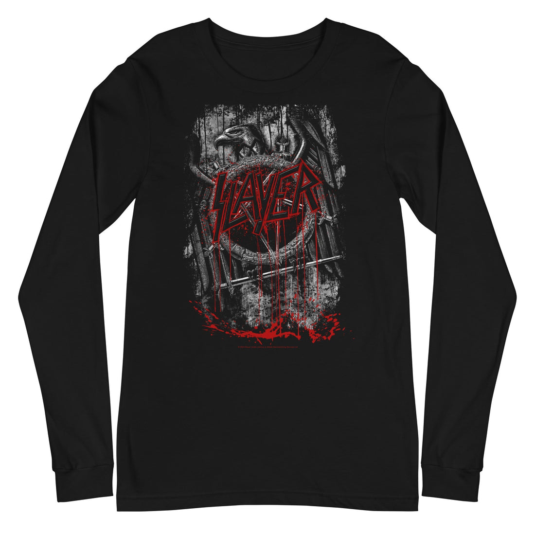 Slayer - Eagle Logo Long Sleeve T-Shirt