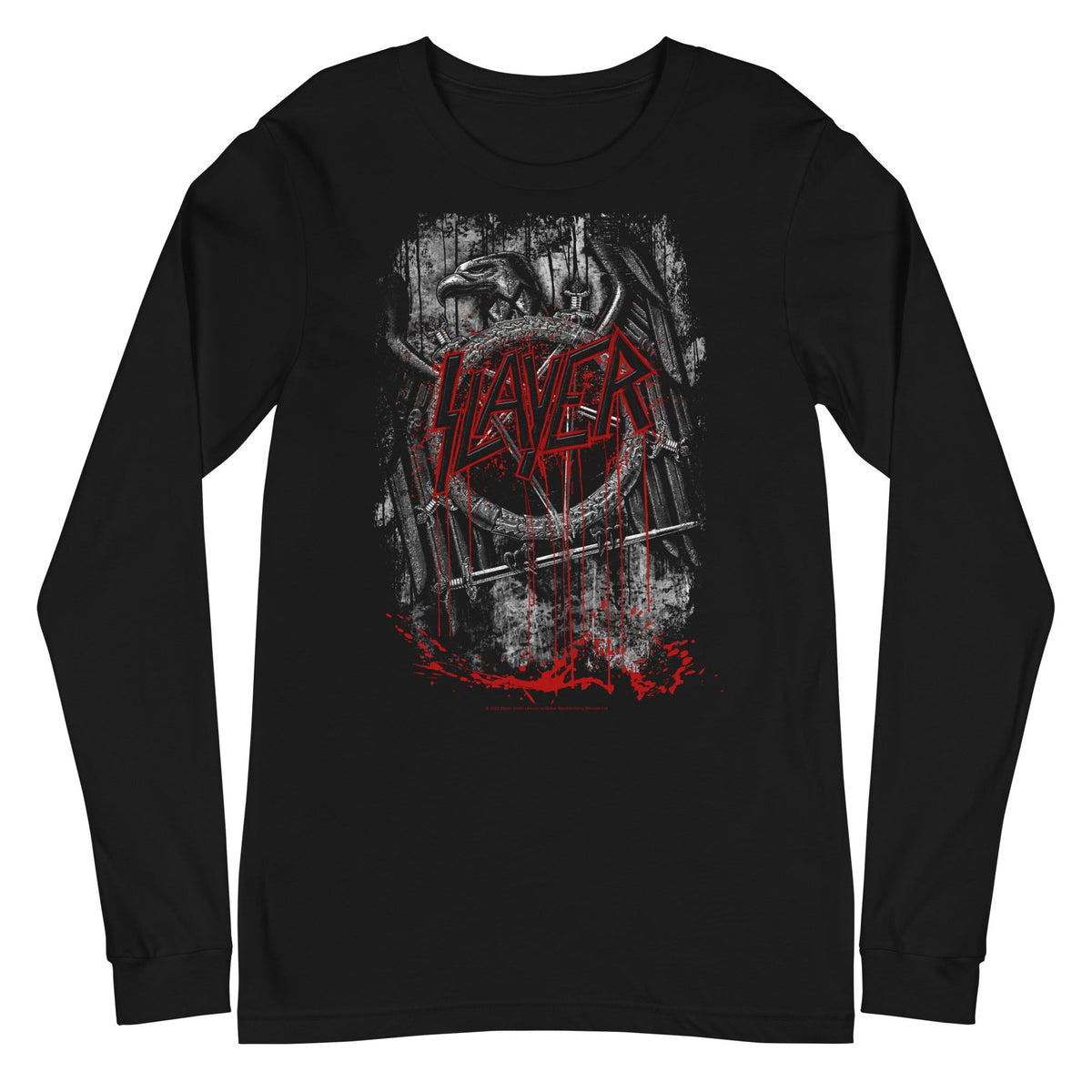 Slayer - Eagle Logo Long Sleeve T-Shirt