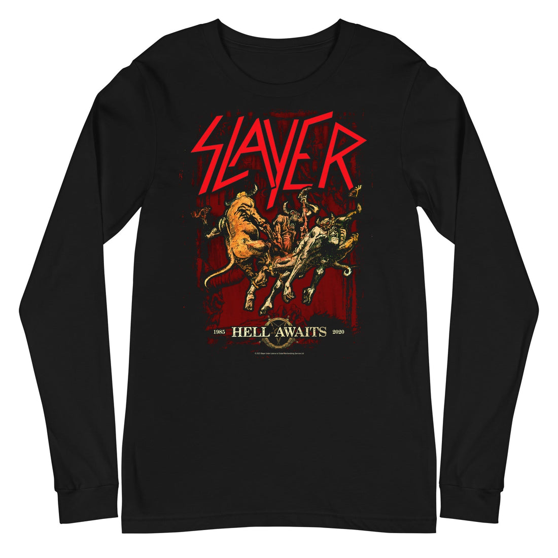 Slayer - Hell Awaits Long Sleeve T-Shirt
