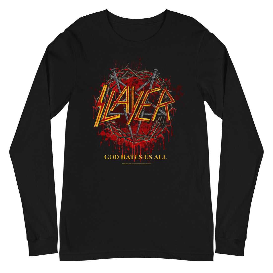 Slayer - God Hates Us All Long Sleeve T-Shirt